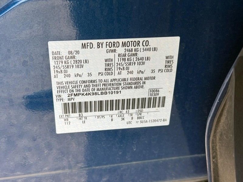 Used 2020 Ford Edge Titanium AWD/4WD image 31