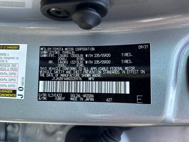 Used 2022 Lexus RX 350L Premium w/ Premium Package image 23