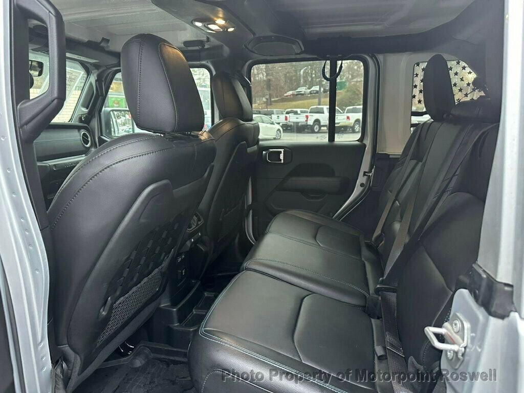 Used 2023 Jeep Wrangler Unlimited Rubicon 4xe w/ Steel Bumper Group image 27