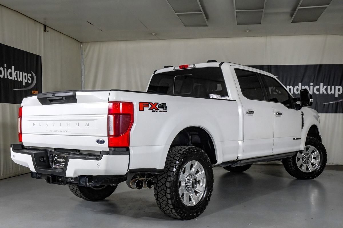 Used 2021 Ford F250 Platinum w/ FX4 Off-Road Package AWD/4WD image 8