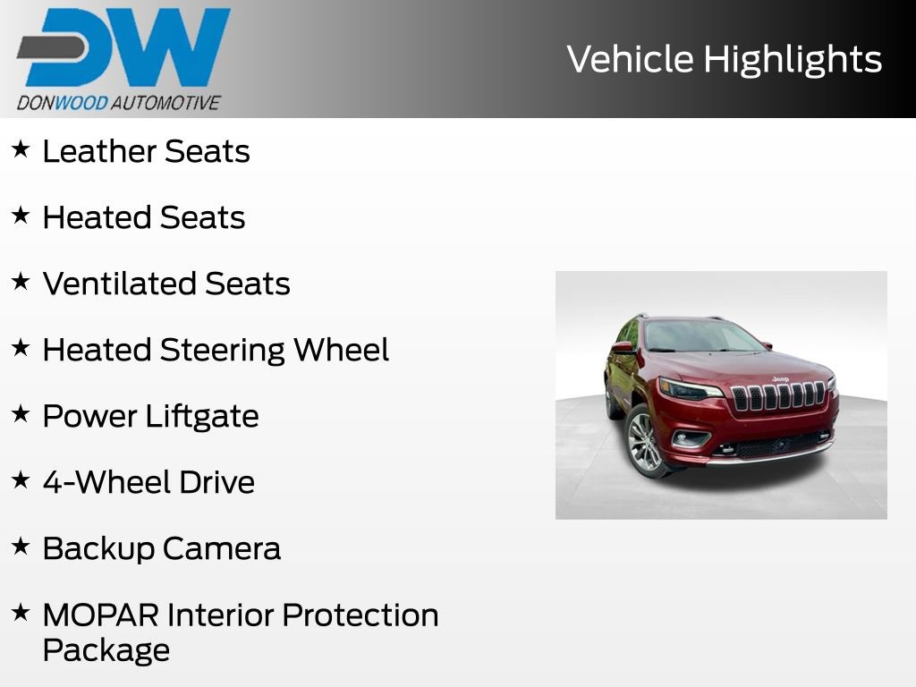 Used 2019 Jeep Cherokee Overland w/ Technology Group AWD/4WD image 6