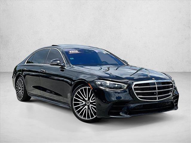 Used 2021 Mercedes-Benz S 580 4MATIC Sedan w/ AMG Line image 11