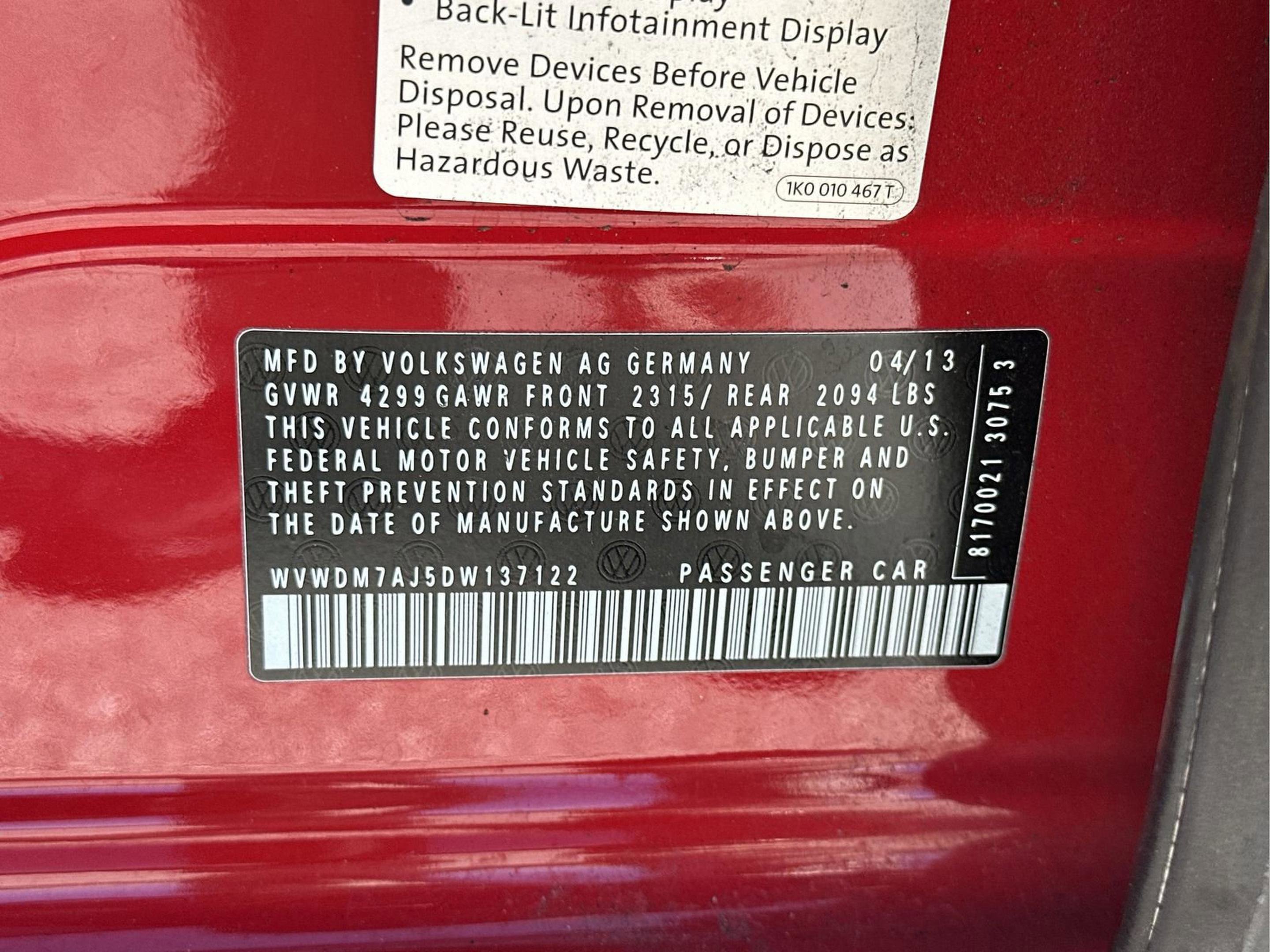 Used 2013 Volkswagen Golf TDI image 25