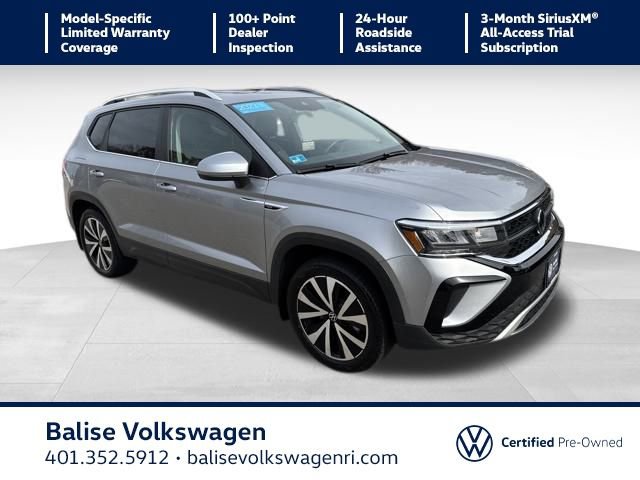 Certified 2023 Volkswagen Taos SE w/ Panoramic Sunroof Package