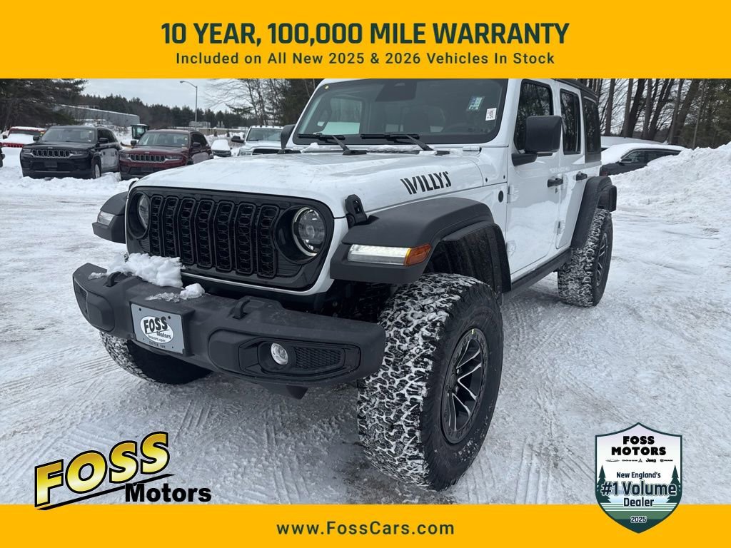 New 2026 Jeep Wrangler Willys