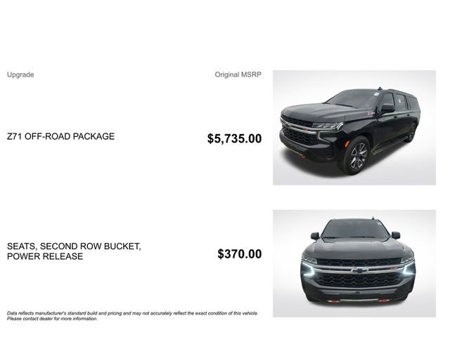 Used 2021 Chevrolet Suburban Z71 w/ Z71 Off-Road Package image 3