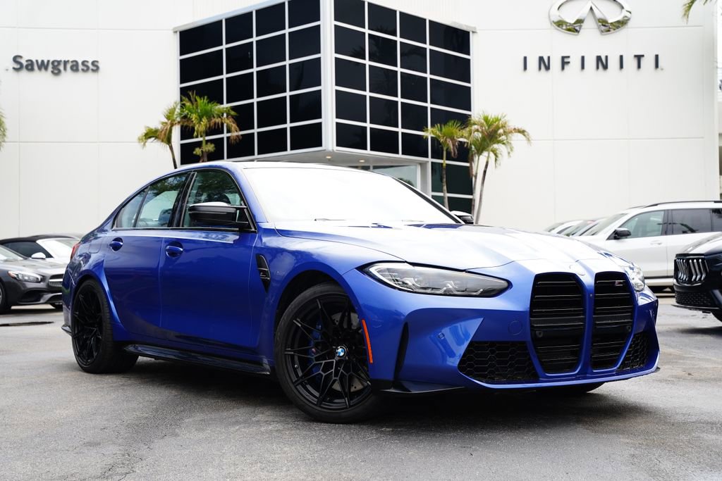 Used 2024 BMW M3 Competition w/ Parking Assistance Package image 1
