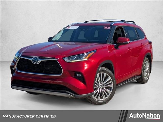 Certified 2022 Toyota Highlander Platinum