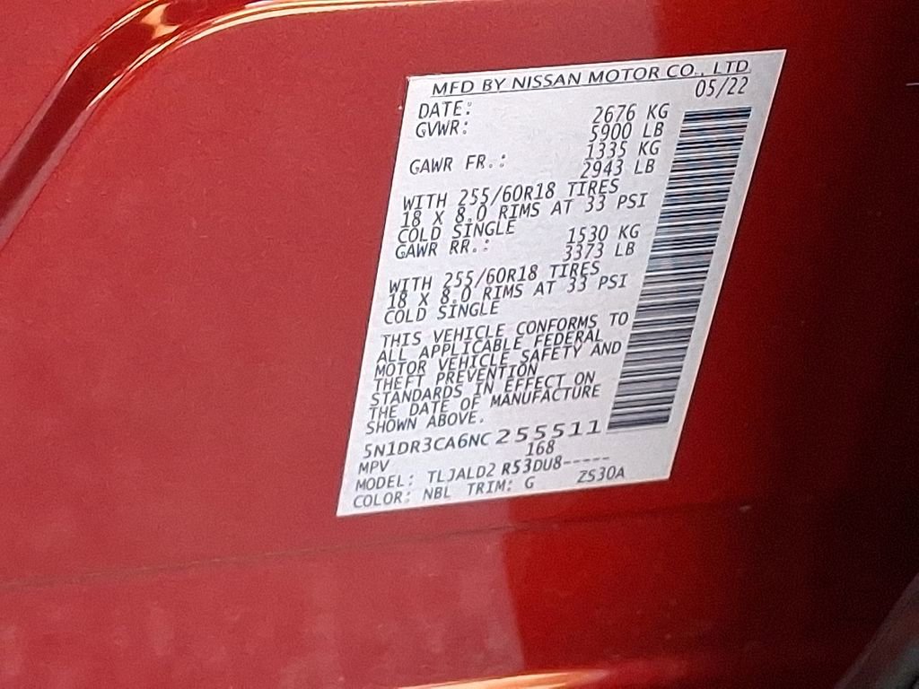 Used 2022 Nissan Pathfinder SL image 29