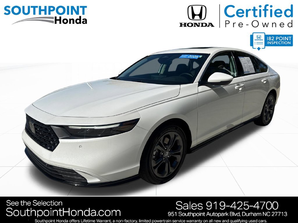 Certified 2026 Honda Accord EX-L image 3