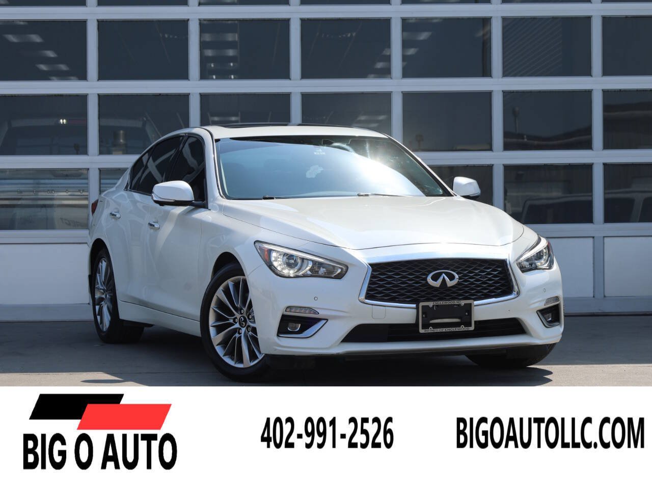 Used 2022 INFINITI Q50 Luxe w/ Cargo Package