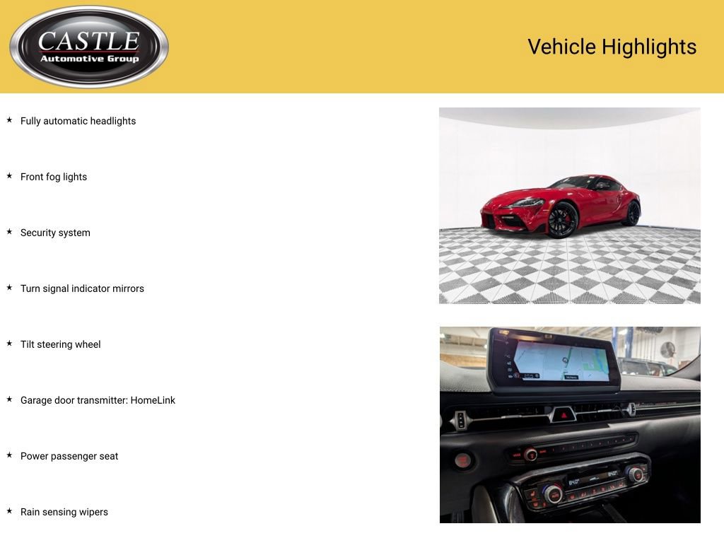 Used 2020 Toyota Supra Launch Edition w/ Driver Assist Package image 6