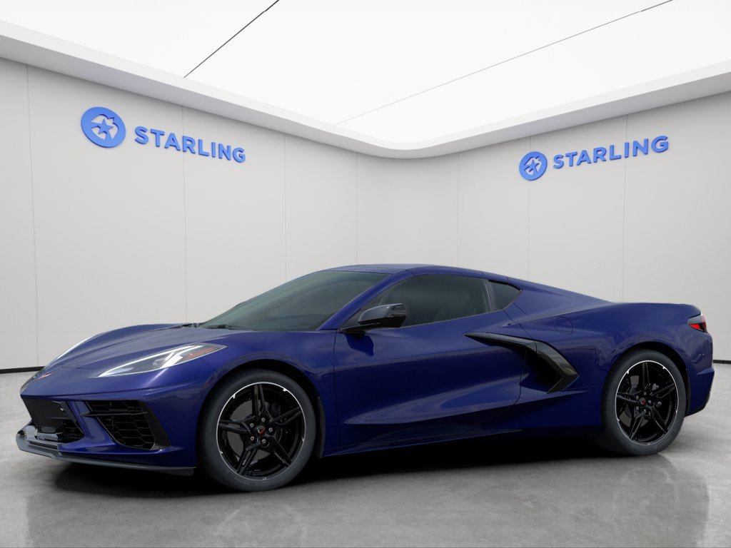 Used 2025 Chevrolet Corvette Stingray Preferred Cpe w/ Stealth Interior Trim Package RWD image 2
