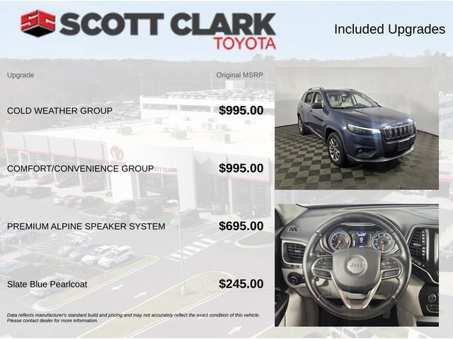 Used 2020 Jeep Cherokee Latitude Plus w/ Comfort/Convenience Group AWD/4WD image 8