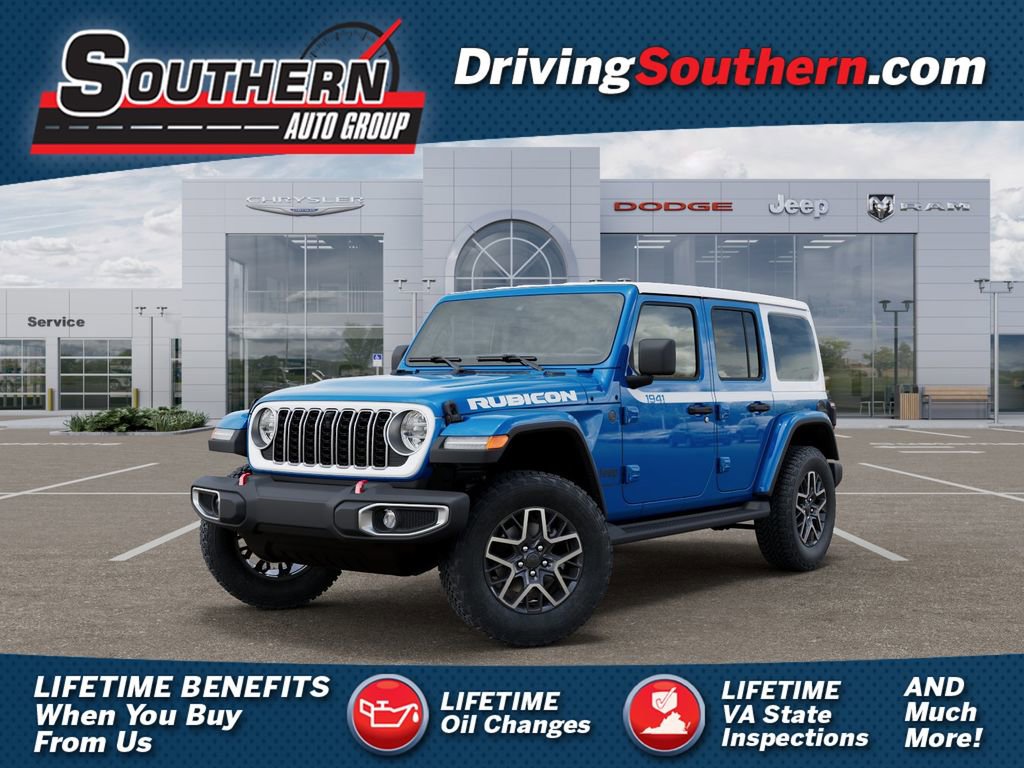 New 2026 Jeep Wrangler Sahara w/ Whitecap Package