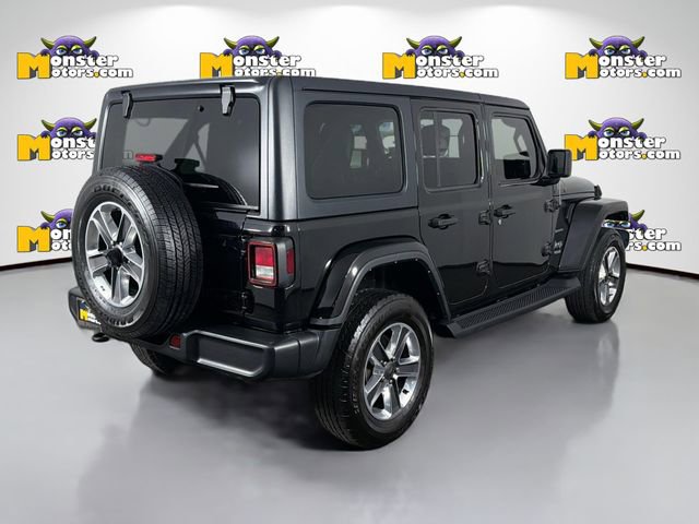 Used 2021 Jeep Wrangler Unlimited Sahara w/ Uconnect 4C Nav & Sound Group image 5
