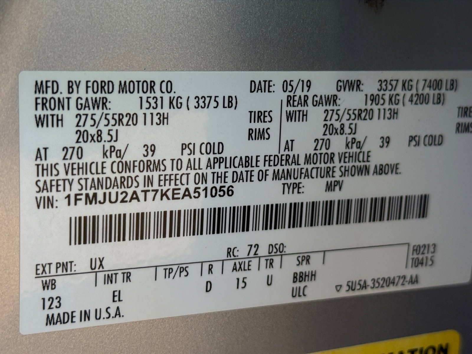 Used 2019 Ford Expedition Limited image 36