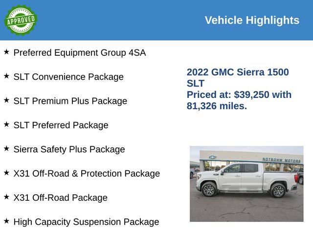 Used 2022 GMC Sierra 1500 SLT w/ SLT Premium Plus Package AWD/4WD video 2