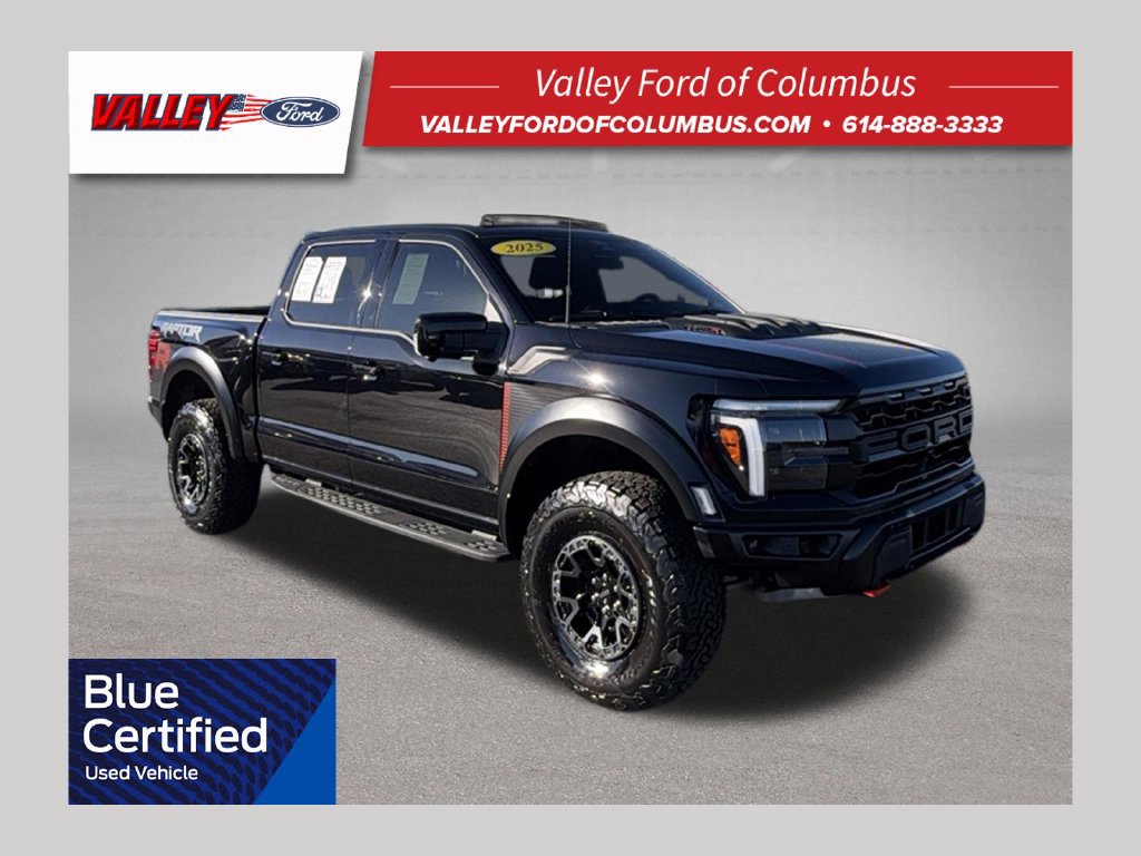 Certified 2025 Ford F150 Raptor w/ Equipment Group 803A Raptor R