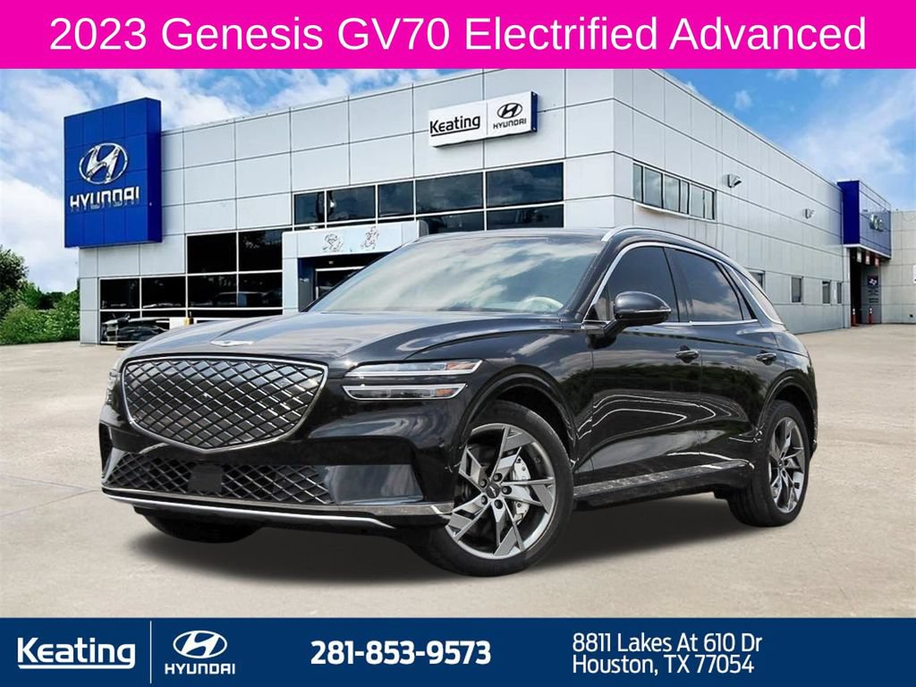 Used 2023 Genesis Electrified GV70 w/ Prestige Package AWD/4WD video 1