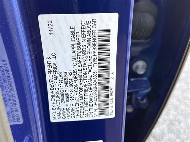 Certified 2022 Honda Accord Sport image 35