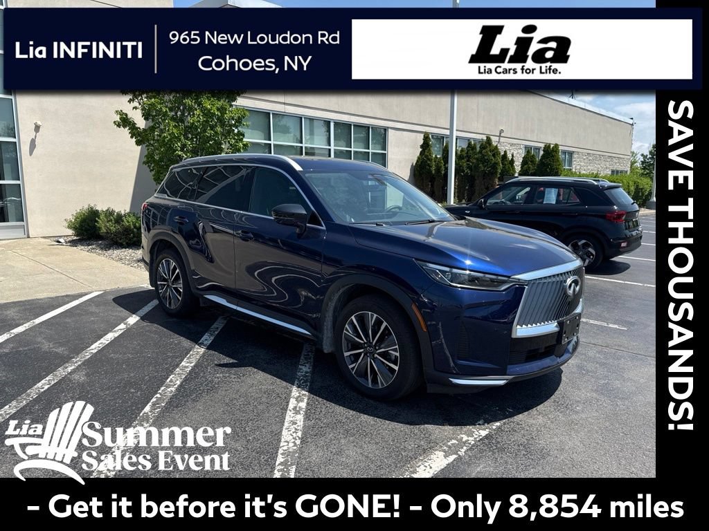 Certified 2026 INFINITI QX60 Luxe w/ Cargo Package
