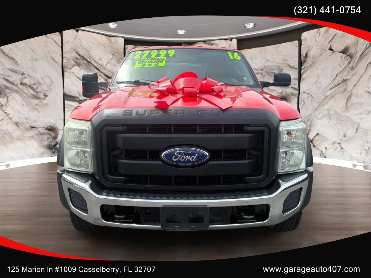 Used 2016 Ford F450 XL w/ Power Equipment Group AWD/4WD image 2