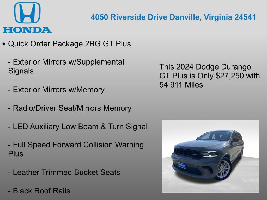 Used 2024 Dodge Durango GT image 17