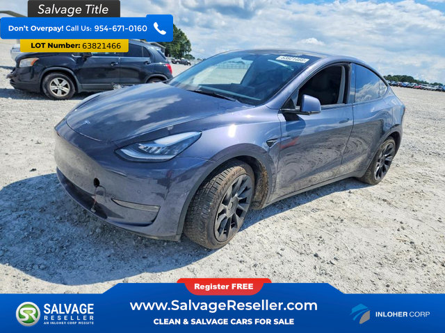 Used 2021 Tesla Model Y Long Range AWD/4WD image 1