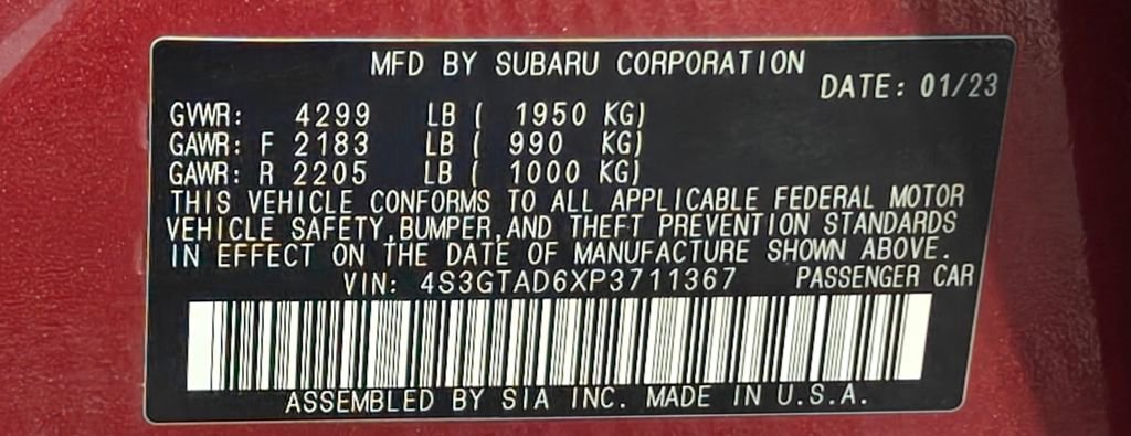 Used 2023 Subaru Impreza 2.0i Premium AWD/4WD image 47