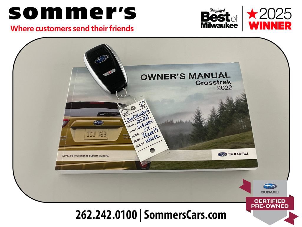 Certified 2022 Subaru Crosstrek 2.0i Premium w/ Moonroof Package image 25