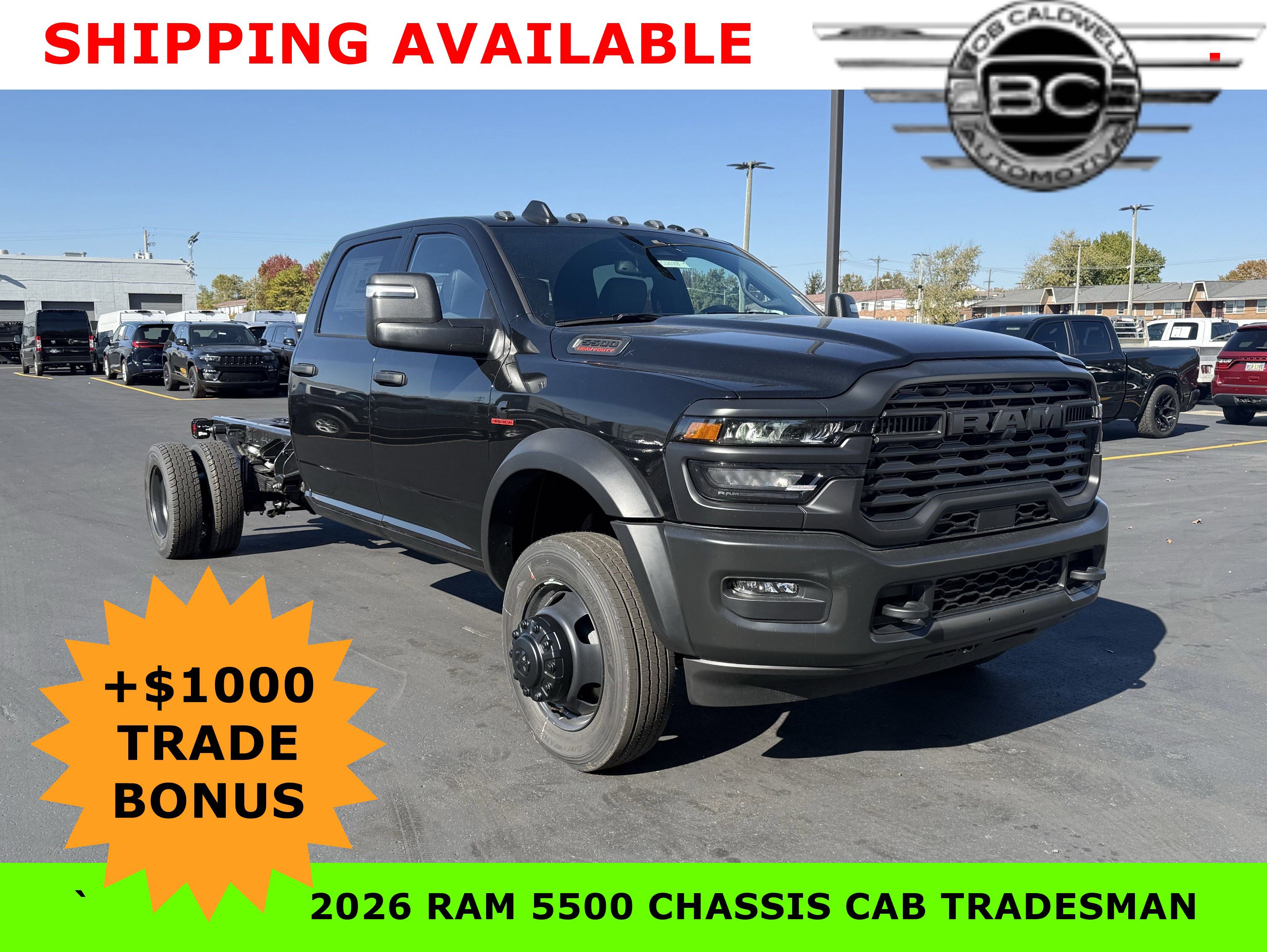 New 2026 RAM 5500 Tradesman