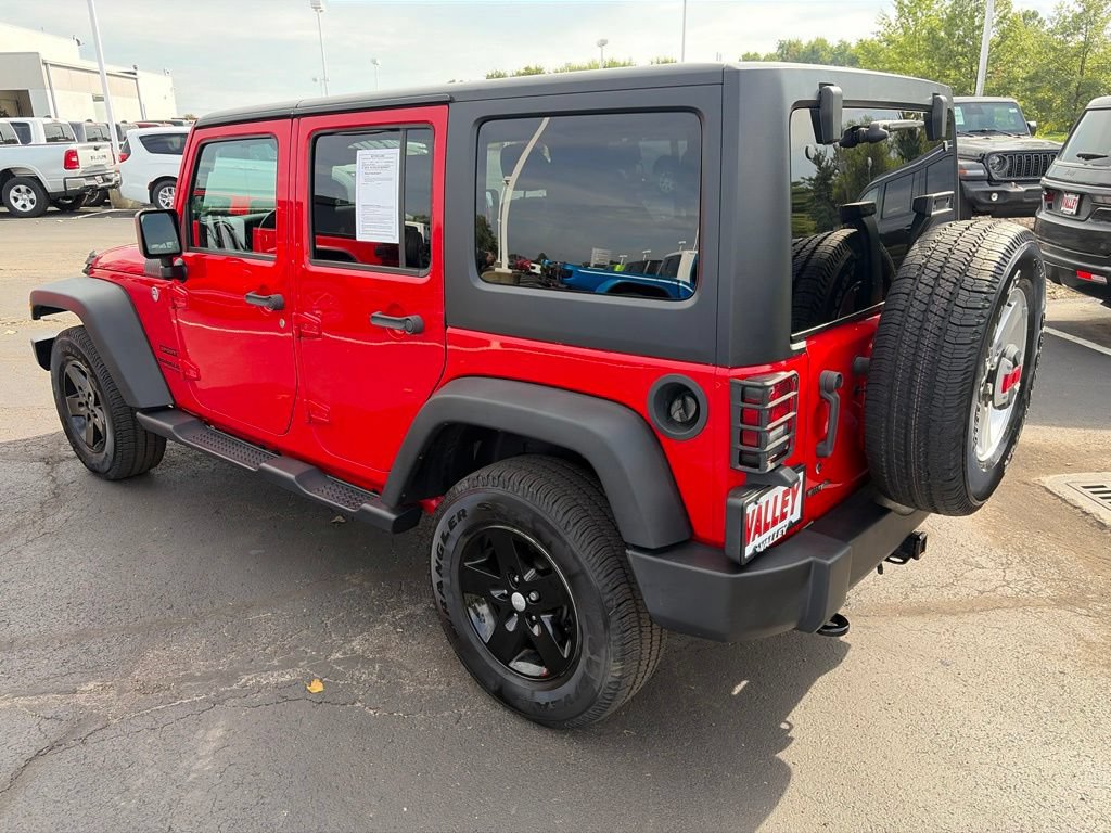 Used 2017 Jeep Wrangler Unlimited Sport w/ Quick Order Package 24S AWD/4WD image 5