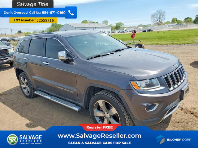 Used 2014 Jeep Grand Cherokee Limited w/ Mopar Chrome Edition Group AWD/4WD image 5