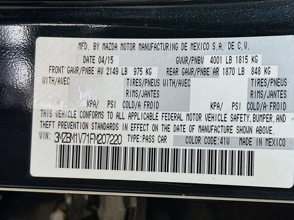 Used 2015 MAZDA MAZDA3 i Touring image 37