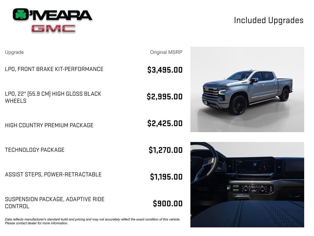 Used 2024 Chevrolet Silverado 1500 High Country w/ High Country Premium Package image 4