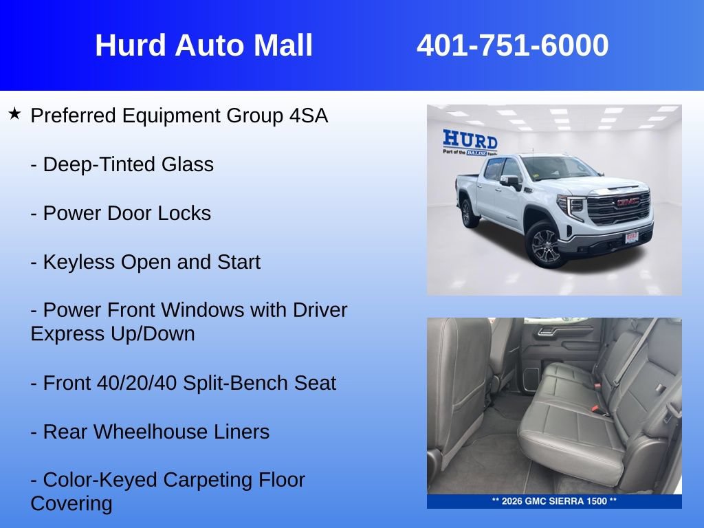 Certified 2026 GMC Sierra 1500 SLT AWD/4WD image 12