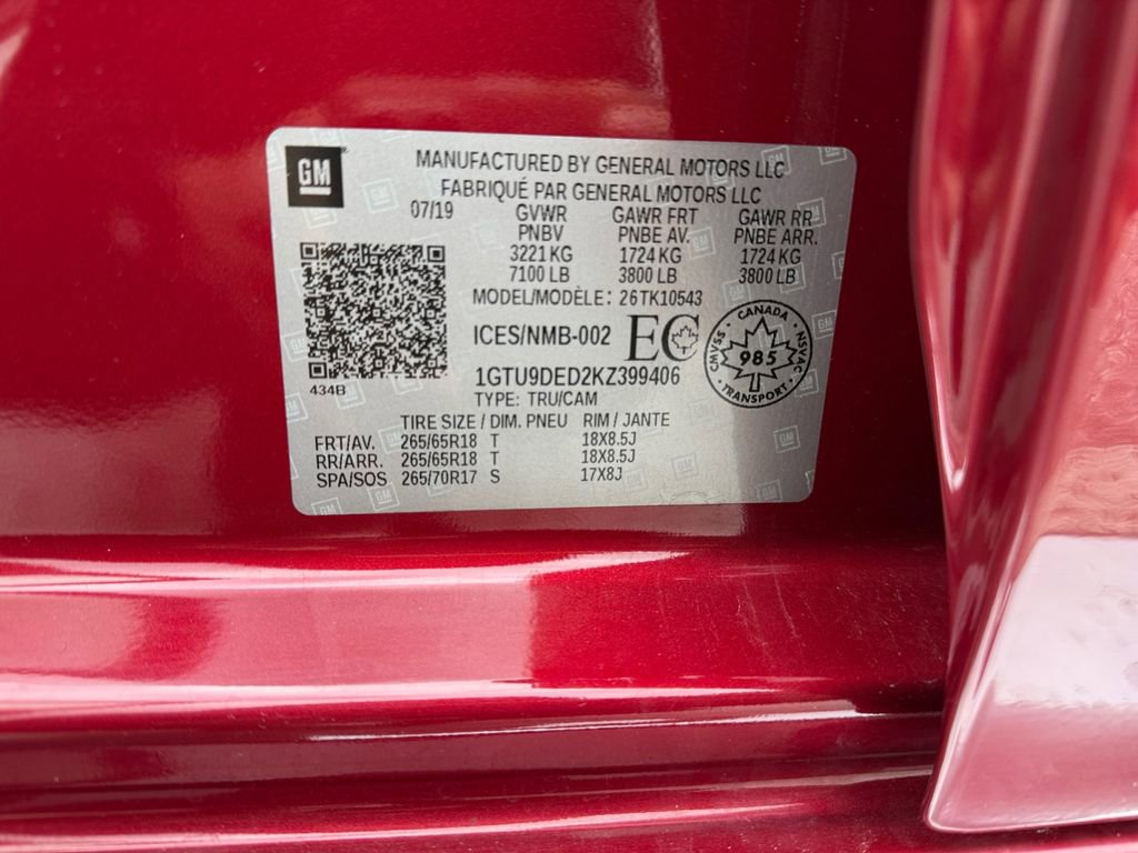 Used 2019 GMC Sierra 1500 SLT image 20