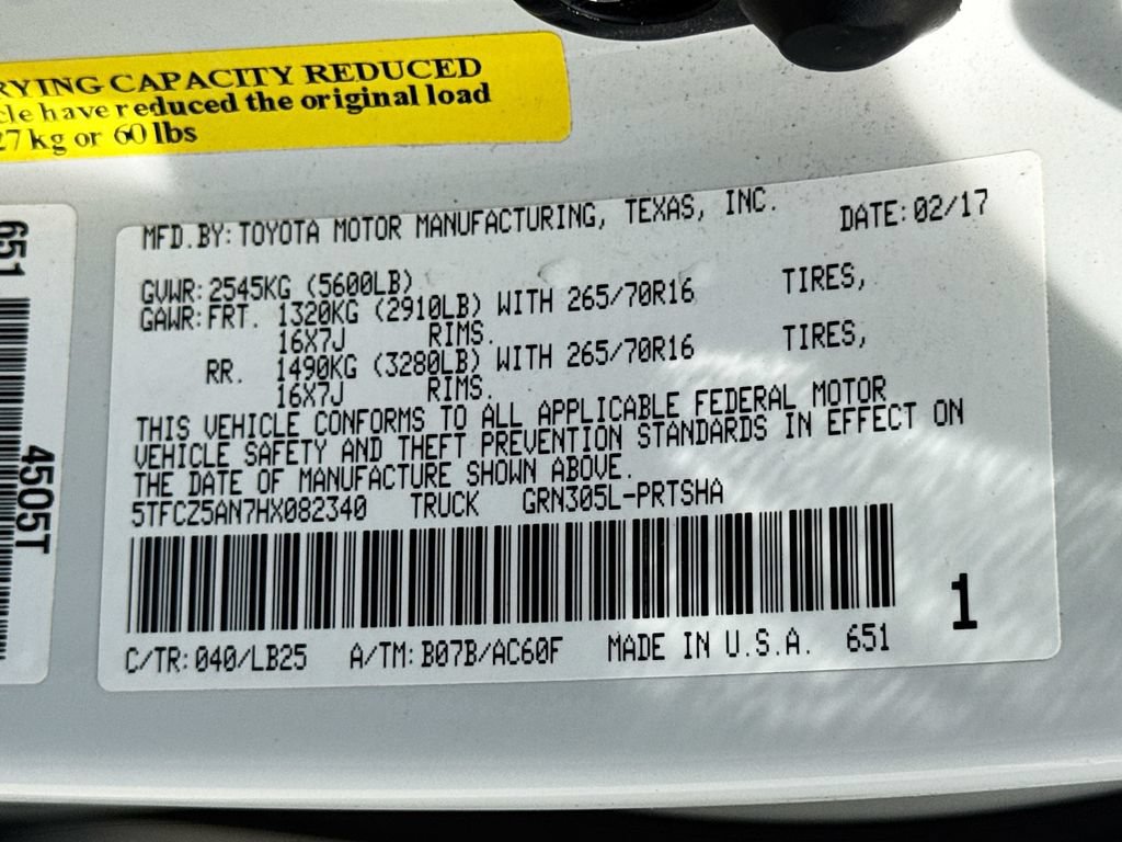 Used 2017 Toyota Tacoma TRD Pro AWD/4WD image 39