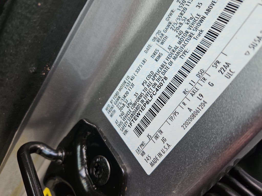 Used 2020 Ford F150 XL w/ Equipment Group 101A Mid AWD/4WD image 14