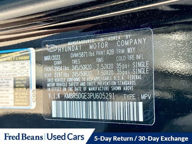 Used 2023 Hyundai Palisade Limited w/ Cargo Package AWD/4WD image 28