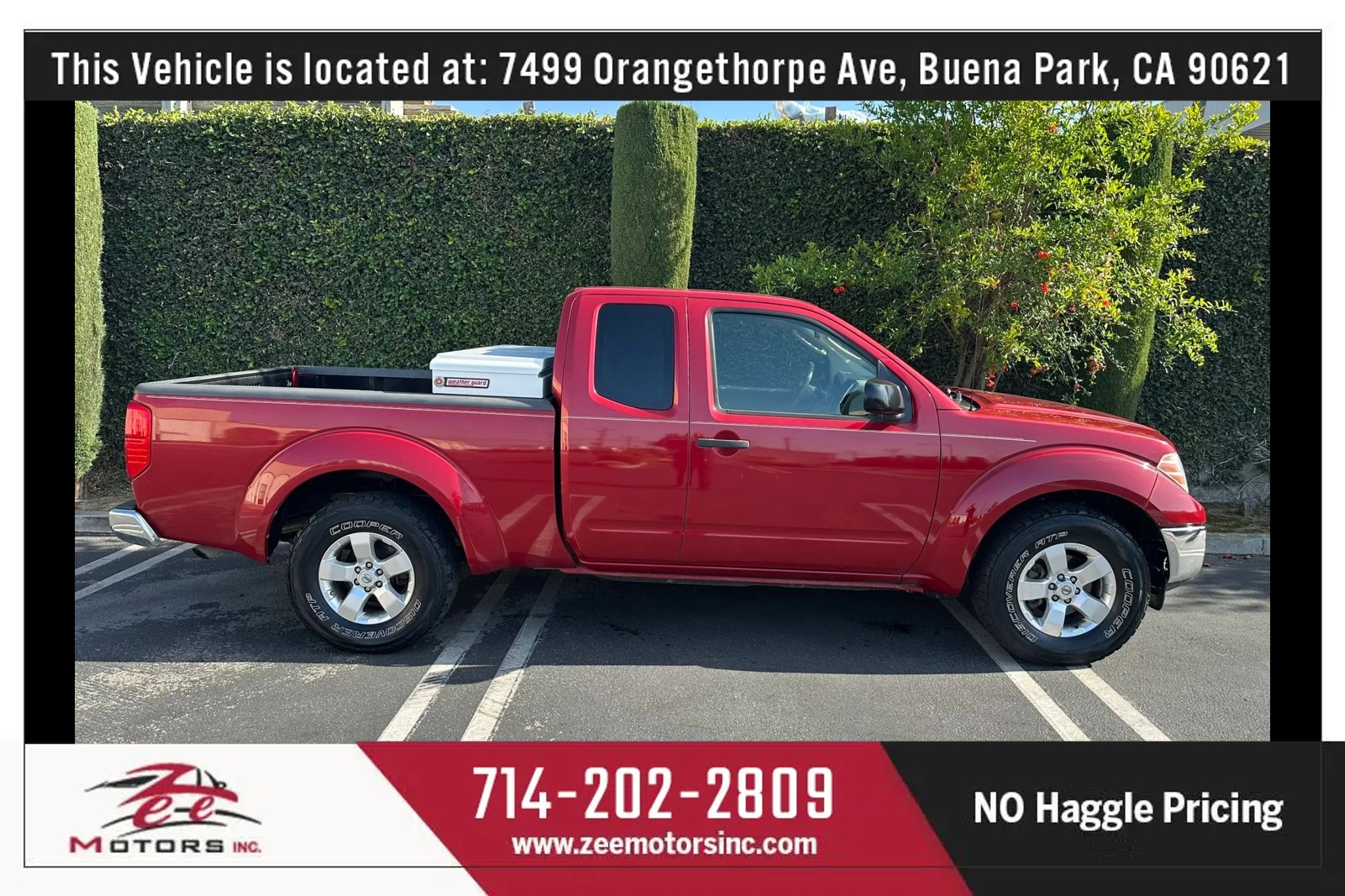 Used 2009 Nissan Frontier SE w/ SE Value Truck Pkg RWD image 5