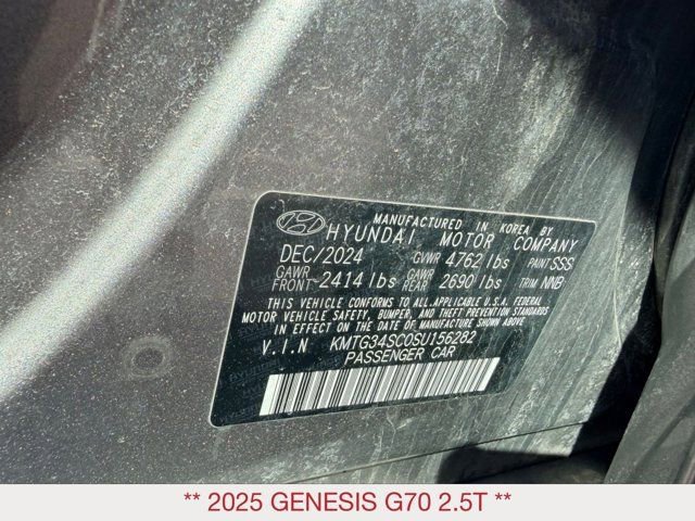 Used 2025 Genesis G70 2.5T image 13