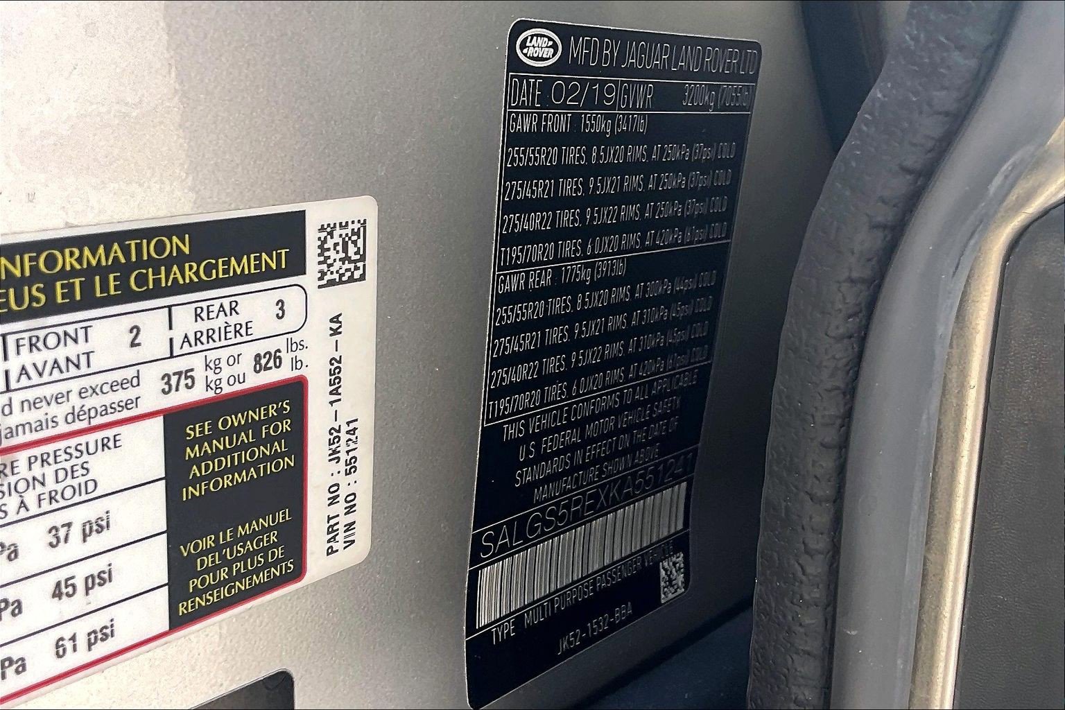Used 2019 Land Rover Range Rover Long Wheelbase Supercharged AWD/4WD image 36