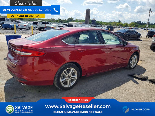Used 2018 Ford Fusion SE w/ Fusion SE Technology Package FWD image 4