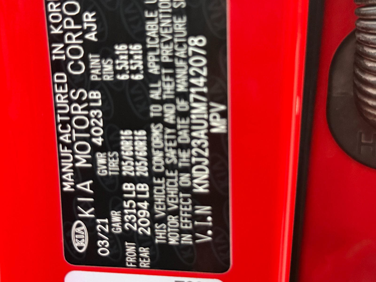 Used 2021 Kia Soul LX FWD image 28
