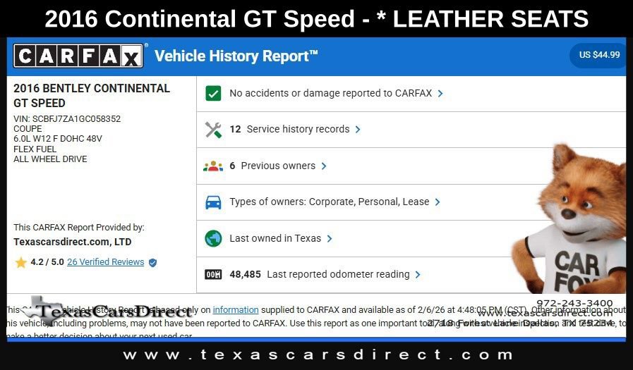 Used 2016 Bentley Continental GT Speed image 9