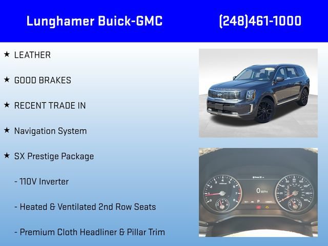 Used 2021 Kia Telluride SX w/ SX Prestige Package AWD/4WD image 6