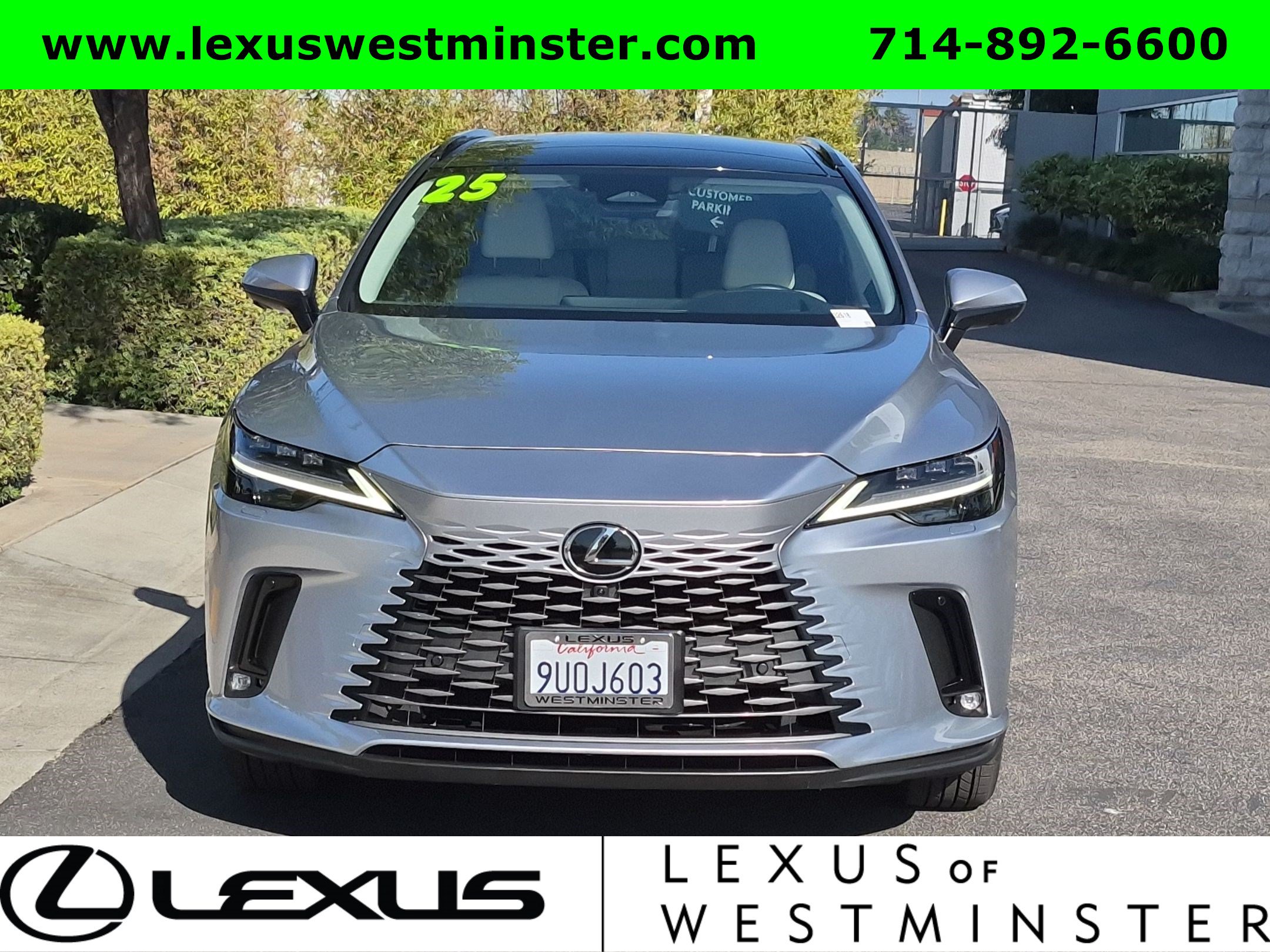 Used 2025 Lexus RX 450h AWD w/ Convenience Package image 2