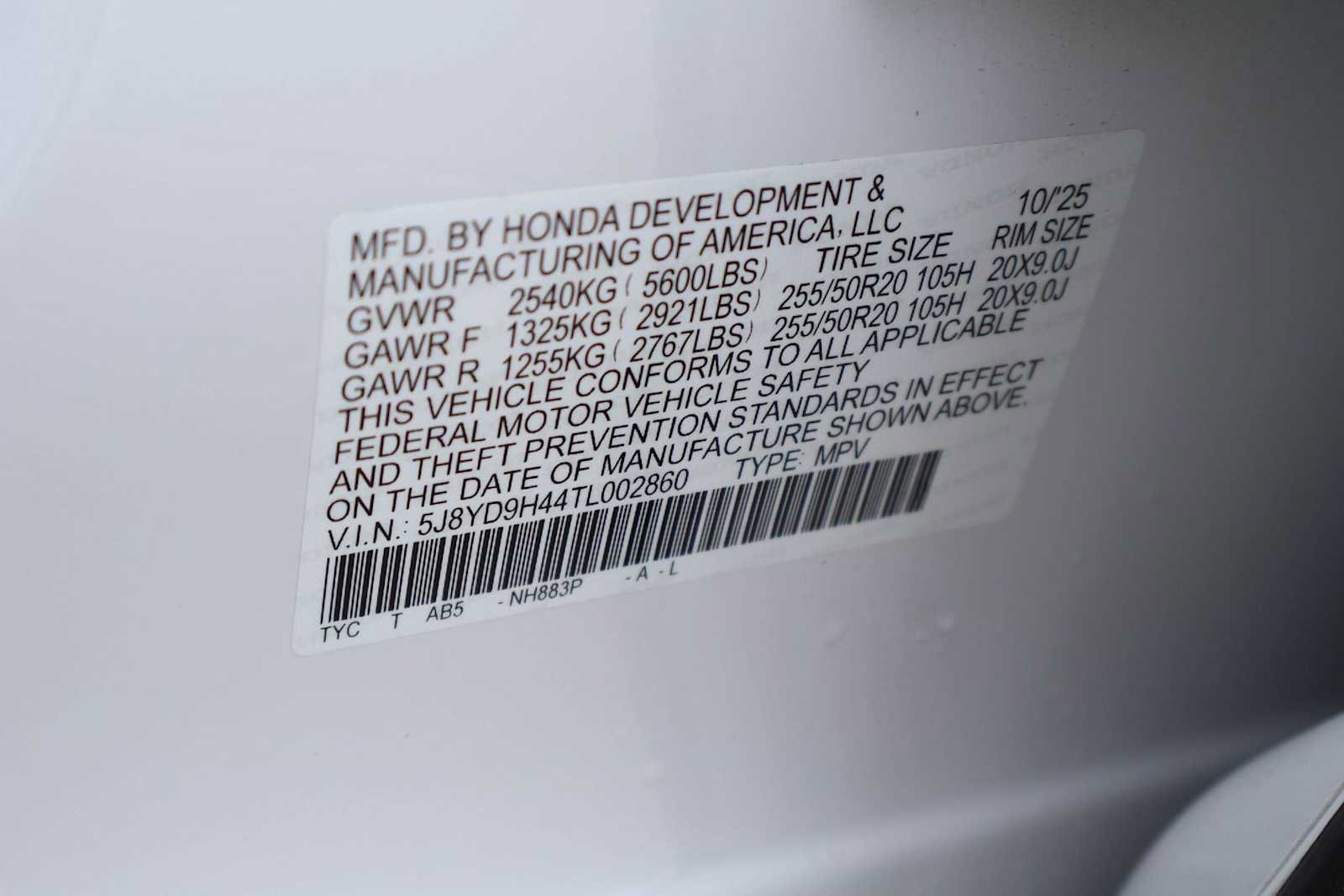 Certified 2026 Acura MDX w/ Technology Package FWD image 21